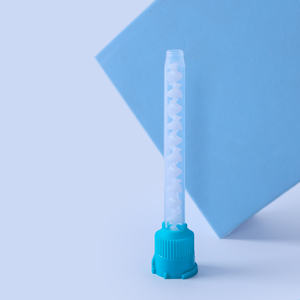 Cemento Dentale 1:1 Miscelabile, Materiale per Impronte Intraorali in Silicone Blu <span class=keywords><strong>PVS</strong></span>, Accessori e Punte T-Er - Product Image 2