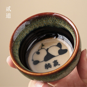 Palace Museum Ceramic Teacup <b>Set</b> Gift Box Cartoon Panda Design Porcelain Master <b>Cup</b> <b>Tea</b> <b>Set</b> For Chengdu Souvenir - Product Image 2