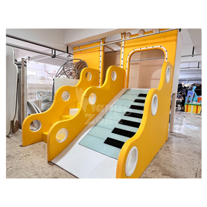 Moderno Piano Musical Interactivo con Tobogán <span class=keywords><strong>para</strong></span> Niños, Equipo de Juegos Sensoriales <span class=keywords><strong>para</strong></span> Interiores, Utilizado en Centros Comerciales y Parques Infantiles - Product Image 3