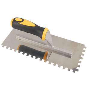 Outils John 8203E Outils pour carrelage Truelle à denture carrée Outils à main à denture carrée - Product Image 4