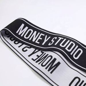 Dây thun dệt jacquard in tùy chỉnh cho phụ kiện quần áo - Product Image 2