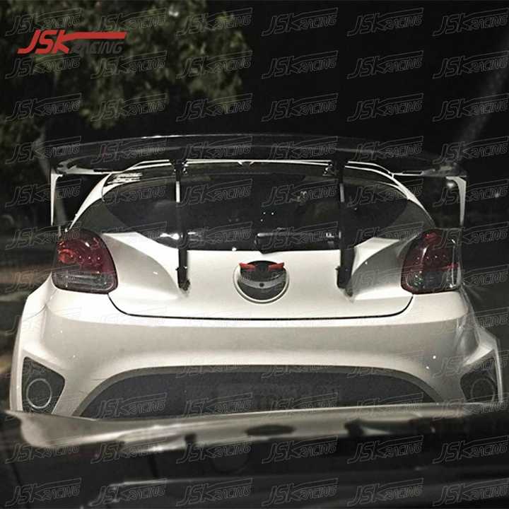 Hyundai Veloster (2011-2017): Alerón Trasero De Fibra De Carbono – Estilo Deportivo Y Agresivo