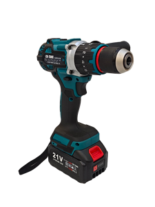 21V Professional Cordless Drill Kit Using high-quality three-jaw chuck 25 <b>Torque</b> <b>Settings</b> 1-Hour Fast Charger Workshop Essential - Product Image 6
