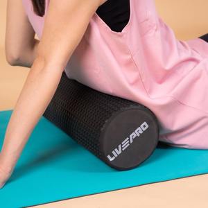 Rouleau de massage en mousse EVA noir pour <span class=keywords><strong>Pilates</strong></span>, avec points de massage, pour soulager la douleur et détendre les muscles, 45 <span class=keywords><strong>cm</strong></span>, <span class=keywords><strong>90</strong></span> <span class=keywords><strong>cm</strong></span>, personnalisable - Product Image 3