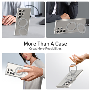 Soonomer מוביל טבעת מגנטי כיסוי טלפון במקרה עבור גלקסיה Samsung גלקסיה s24 25 אולטרה פלוס מט רזה כיסוי - Product Image 6