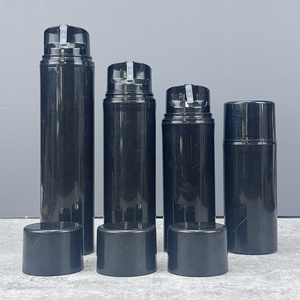 White Black Serum Plastic 50ml Airless <b>Pump</b> <b>Bottle</b> 150ml 120ml 30ml 80ml Airless <b>Pump</b> <b>Bottle</b> 100 ml pp Airless <b>Bottle</b> for Sale - Product Image 2