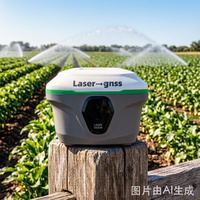 Penerima GPS RTK Laser Berperingkat IP67 Suhu Operasi -20C +75C Survei Lahan Kamera Ganda AR Stakeout Presisi Tinggi GNSS CSY G12