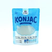 Best Selling Low Calories Instant Wet Konjac Shirataki Rice Low Carbs High Fiber Healthy Meal Replacement Rice Style