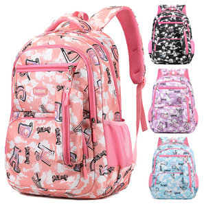 Vente en gros de sacs à dos Oxford à imprimé graffiti, sacs de lycée de grande capacité, sac à dos pour enfants de meilleure qualité avec étui à stylos - Product Image 1