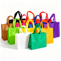 Échantillon Gratuit Sacs de Courses Réutilisables en Tissu Non Tissé Rouge Personnalisés avec Logo, Motif ou Lettre pour Cadeaux