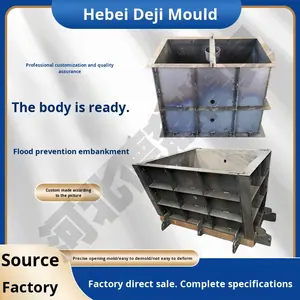 Muffa trapezoidale personalizzata per blocchi di cemento per controllo inondazioni <span class=keywords><strong>Pier</strong></span> acciaio stampo gestione fiume Slope macchine costruzione - Product Image 5