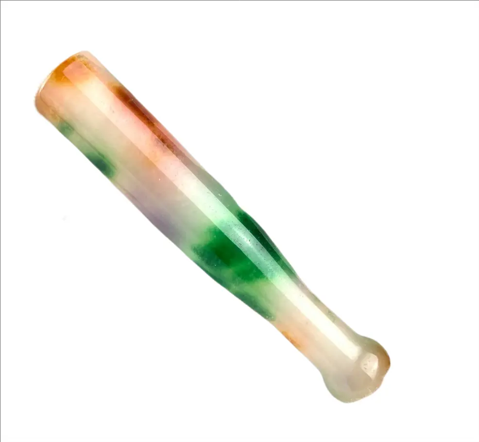 Wholesale High Quality Jadeite Cigarette Holder Tube Smoking Pipe Filter Pipes Portable For Smoking Accessories