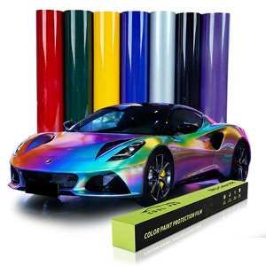 فيلم تغليف سيارات متغير اللون عالي اللمعان مقاوم للأشعة فوق البنفسجية، غلاف كامل للسيارة بتأثير الحرباء للبيع - Product Image 1