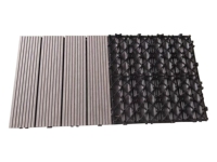 Prix Usine – Terrasse en Composite WPC Contemporaine à Installation Facile, Sans Joint, Co-extrusion, pour Jardin Extérieur
