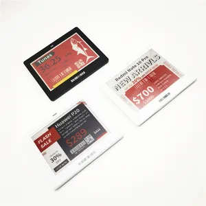 소매점 NFC 2.4GHz 1.54 인치 LCD 전자 잉크 화면 가격 표시 가격표 디지털 가격표 스마트 ESL 전자 선반 라벨