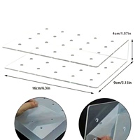 Support de présentation à 2 niveaux en acrylique effet vague d'eau pour cake pops, avec finition dorée, pour confiseries et présentoirs de table