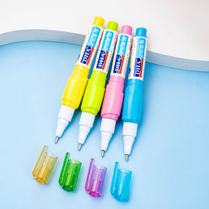 ร้อนขายด่วนแห้งที่กำหนดเอง9มิลลิลิตรสีขาวการแก้ไขของเหลวปากกาการแก้ไขสำหรับเด็ก - Product Image 6