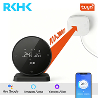 Termostato Inteligente WiFi RKHK, Termostato Inalámbrico RF para Caldera de Gas y Calefacción de Agua Caliente