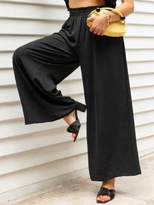 <span class=keywords><strong>Pantaloni</strong></span> larghi Casual a gamba larga da <span class=keywords><strong>donna</strong></span> di nuovo arrivo <span class=keywords><strong>pantaloni</strong></span> a gamba Ultra larga in cotone e <span class=keywords><strong>lino</strong></span> a vita alta per <span class=keywords><strong>donna</strong></span> - Product Image 5