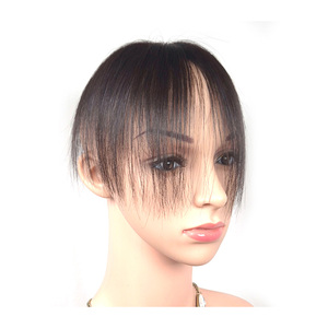 Pelucas coreanas Cosmo en Corea Premium (4x7)-7 pulgadas, peluca profesional de cabello humano, lisa y sedosa, de aspecto natural para salón. - Product Image 1