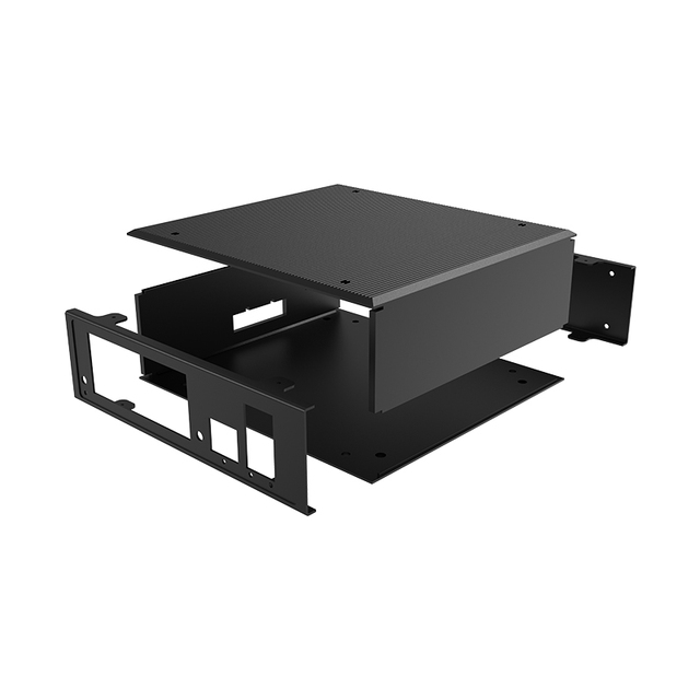 Custom New Style Sheet Metal Amplifier Server Equipment Housing 19 Inch 1U 2U 3U 4U Rack Mount Chassis Case Electronic Enclosure