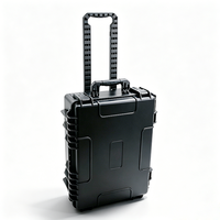 Valise trolley de protection étanche à roulettes avec mousse personnalisée pour équipement photo, objectifs de drone et voyages en extérieur