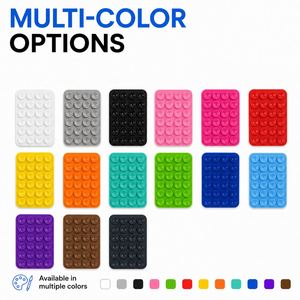 Wholesale Adhesive Silicone Suction Phone Case Hands-Free Car/<b>Wall</b>/<b>Desk</b> Holder - Product Image 4