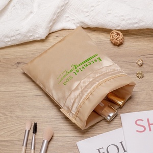 Luxury Quality Reusable Drawstring <strong>Satin</strong> Gift Bag Pouch for Hair Wigs Cosmetic Jewelry Lingerie &amp; Textile Dust-Free Packaging - Product Image 5