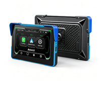 AOOCCI C7 OEM Écran sans fil 7 pouces pour moto avec CarPlay et Android Auto, étanche, sans caméra, pour la conduite à moto