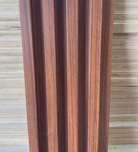 Thiết kế hiện đại WPC rãnh tấm Tường chất lượng độ bền cao không thấm nước & chống cháy trang trí trong nhà khách & khách sạn Ốp - Product Image 2