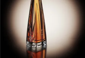 Bottiglie di vetro liquori bottiglie vuote all'ingrosso di tequila bottiglie di vetro 500ml 700ml 750ml con scatole