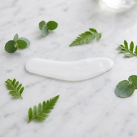 SEEME Cuillère à crème pour masque de soin de la peau en plastique blanc