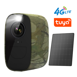 Tuya JerderFo Outdoor 4g <b>Camera</b> Battery Powered WiFi Home Security <b>Camera</b> 2-Way Audio Color <b>Night</b> <b>Vision</b> PIR Motion Solar - Product Image 3