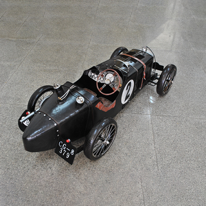 Mô hình M.G. 1934 <span class=keywords><strong>Mag</strong></span>. nette "kg" 133cm kích thước lớn cổ châu Âu sáng tạo kim loại xe mô hình thanh retro cổ điển xe bức tượng trang trí nội thất - Product Image 2