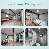 Casa Contenedor Expandible, Fabricante OEM ODM, Tamaño Personalizado, Casa Modular Portátil, Entrega Rápida