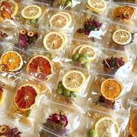 Natuurlijk gedroogde fruitthee zakjes gemengde fruitschijfjes meerdere smaken transparante individueel verzegelde zakjes koud warm te zetten OEM ODM