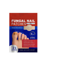 Meilleurs autocollants antifongiques pour le traitement des ongles Marque privée OEM 8 heures Réparation de nuit Patchs fongiques pour ongles