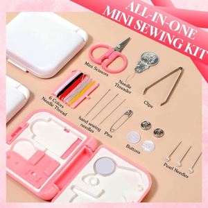 Kit de couture pliable en gros, mini-boîte à outils portable pratique pour le voyage - Product Image 4