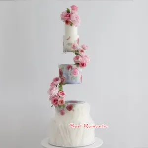 Double Layer Cake Support Stand cake stand set for dessert table