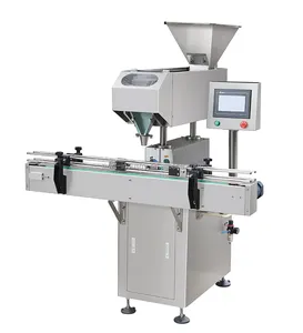 Gummies packaging machine capping and labeling machine for the line