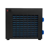 1HP ICEGALAX Bain de Glace Refroidisseur d'Eau Cold Plunge Aquarium Machine de Refroidissement Fish Tank 1000L Baignoire Refroidisseur 5 Degrés R410A Pompe