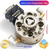 Changeur d'outils pneumatique automatique pour bras robotisé, coupleur à connexion rapide, charge utile de 10 kg, embout de robot industriel de haute précision