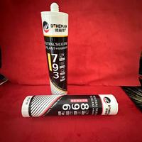 Le mastic structurel en silicone 41% est utilisé pour les maisons en verre structures en acier carreaux de céramique marbre