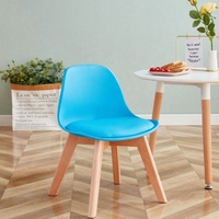 Chaise pour enfants en bois massif de couleur personnalisée, revêtement en cuir PU, dossier solide, pour les enfants de 3 à 8 ans, maison, bureau, chambre, salon, parc, villa