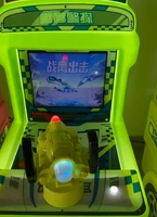 Machine de jeu d'arcade de tir sur avions de combat à monnayeur, simulateur de redépôt de billets avec écran LED pour FEC intérieur