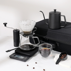 Juego de café de goteo para viaje al aire libre de 10 piezas, kit de maleta con cafetera de goteo manual y set de café manual PC042 - Product Image 4