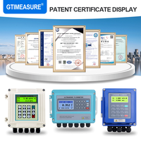 Medidor de Flujo Ultrasónico Industrial OEM Personalizado, Medidor de Flujo Ultrasónico de Largo Alcance Sin Contacto, Medidor de Flujo de Agua Ultrasónico
