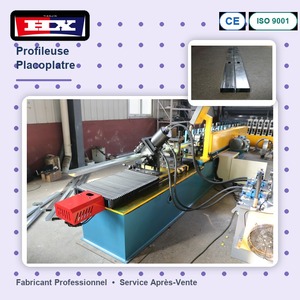 Máquina de Perfilado en Frío para Perfiles de Acero en C para Placas de Yeso, Personalizada, con Servicio Postventa Completo, Certificación CE de Fábrica - Product Image 1