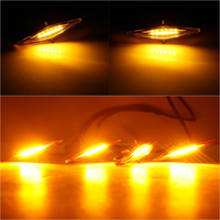 HOLY Hochwertige 12V Auto-Notfallwarnleuchte Kühlergrill LED-Stroboskop-Blitzlicht Sicherheitslampe RGB-Farben 1200LM CANBUS