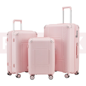 Lightweight PP Trolley Case 28 <b>Inch</b> Large Capacity <b>Suitcase</b> With Universal Wheels Business Travel Luggage - Product Image 2